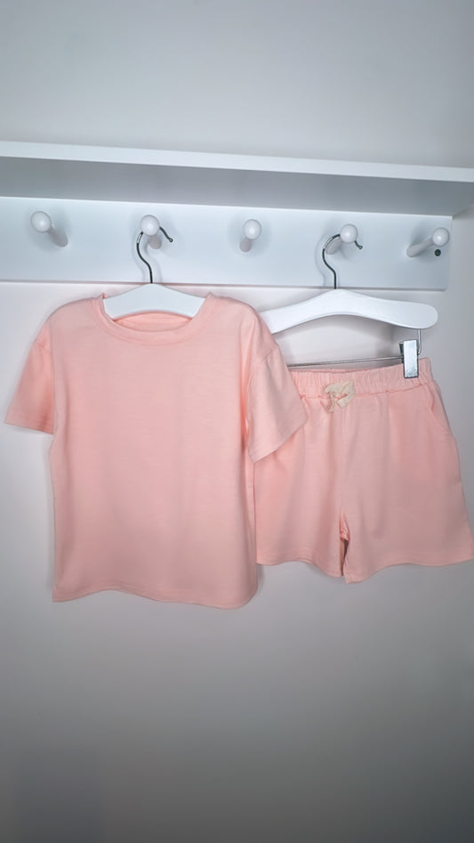 Shorts & T-Shirt set Pink