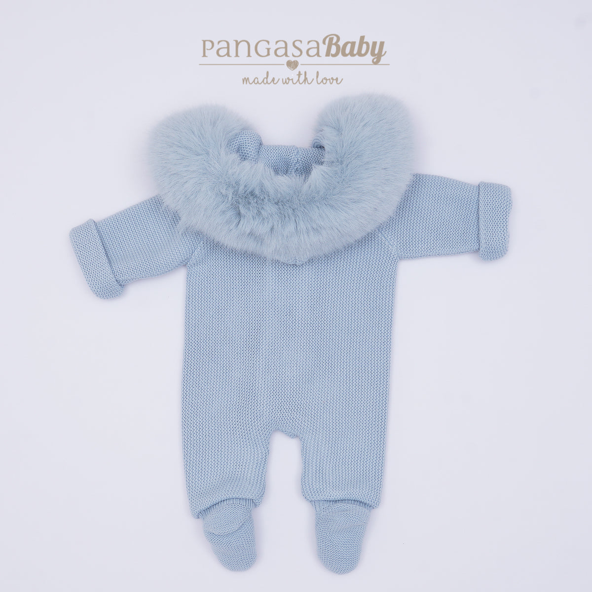 PRE-ORDER Pangasa Fur Snowsuit Blue