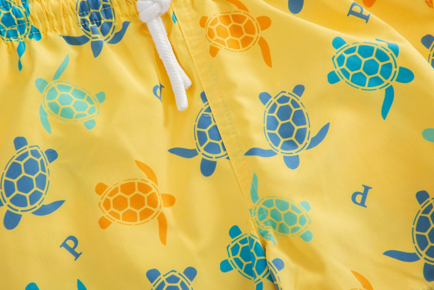 Turtle Swimshorts - Yellow