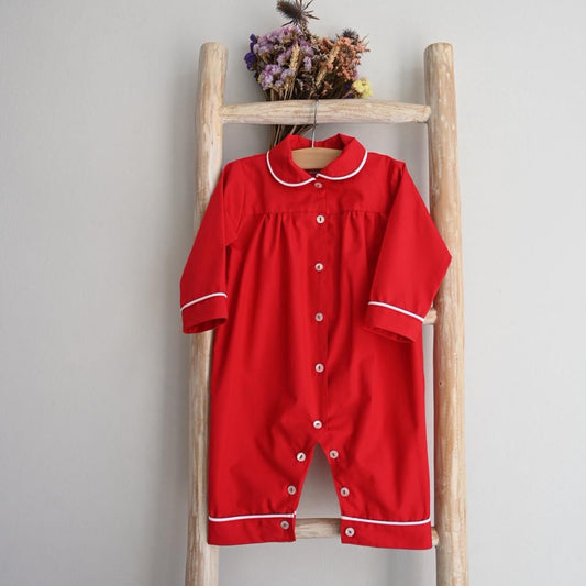 Christmas Red Baby Boys Pyjamas