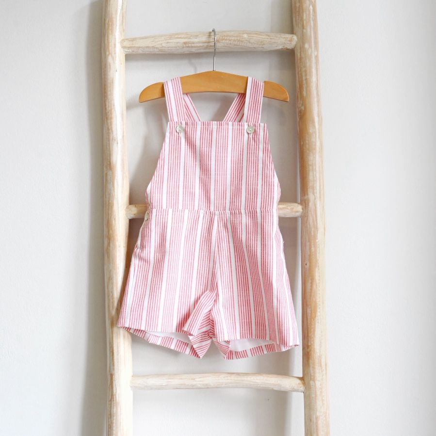 Red Stripe Sailor Dungarees