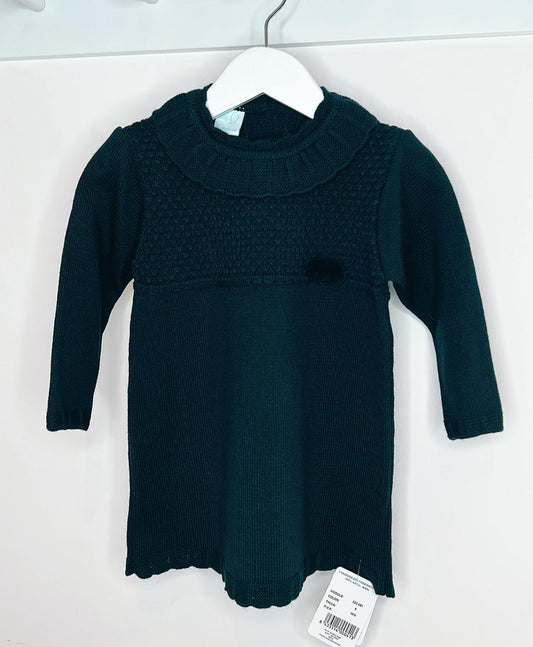 Knitted Dress - Navy