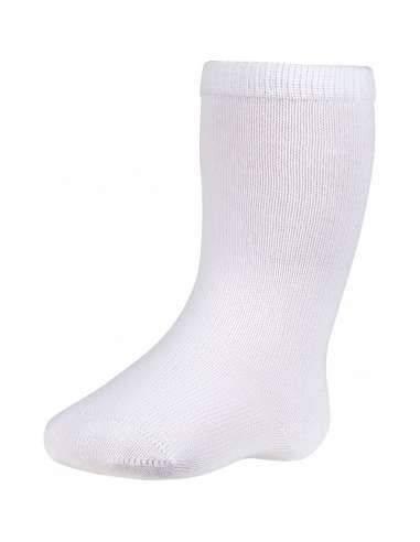 Knee High Sock - White