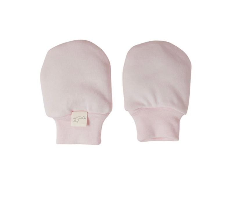 Cotton Baby Mittens - Pink