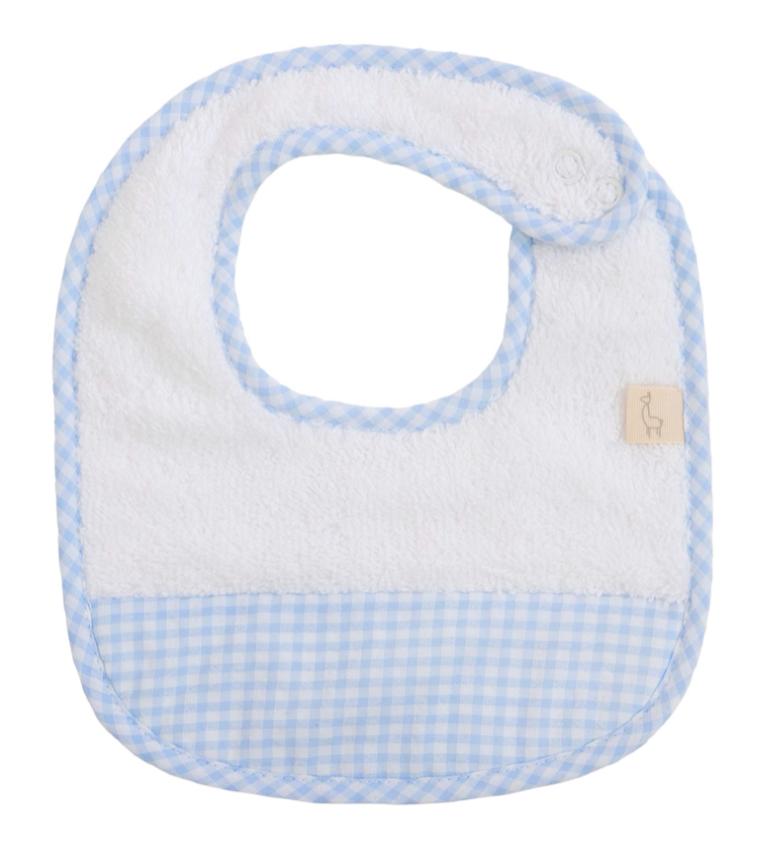 Check Trim Bib - Blue