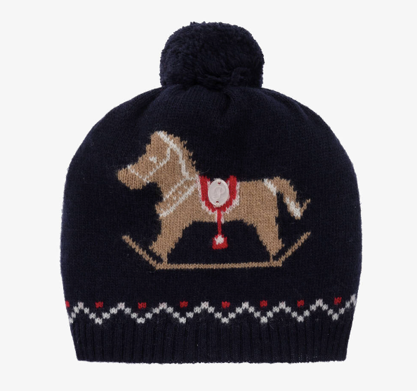 Navy Rocking Horse Hat