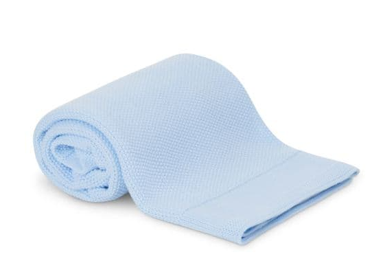 Blue Cotton Blanket