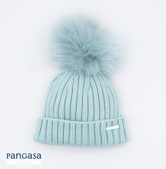 PRE-ORDER Pangasa Fur Ribbed Hat Green