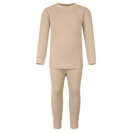 Ribbed Loungewear Taupe