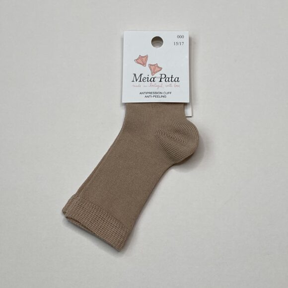 Plain Camel Knee High Socks