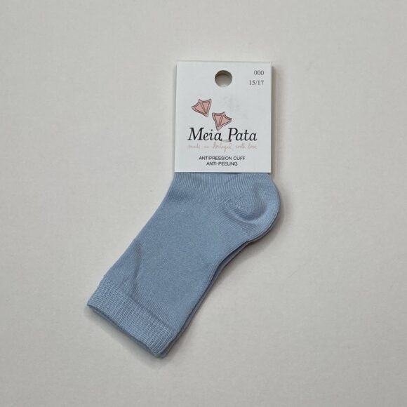 Plain Blue Knee High Socks