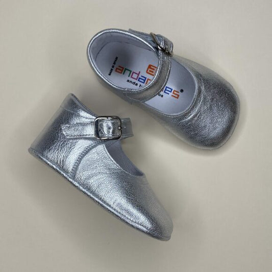 Silver Pram Shoe